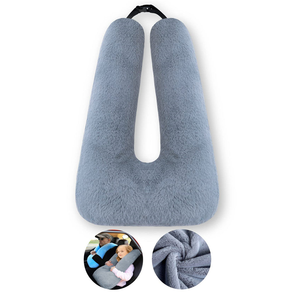 Versatile Car U-Shaped Travel Pillow Cushion Vehicle Sleep Aid with Neck Support