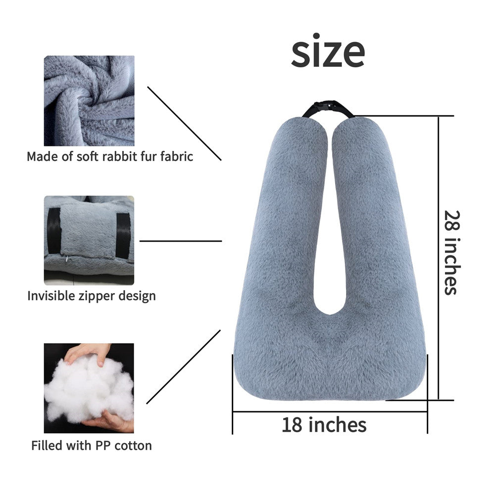 Versatile Car U-Shaped Travel Pillow Cushion Vehicle Sleep Aid with Neck Support